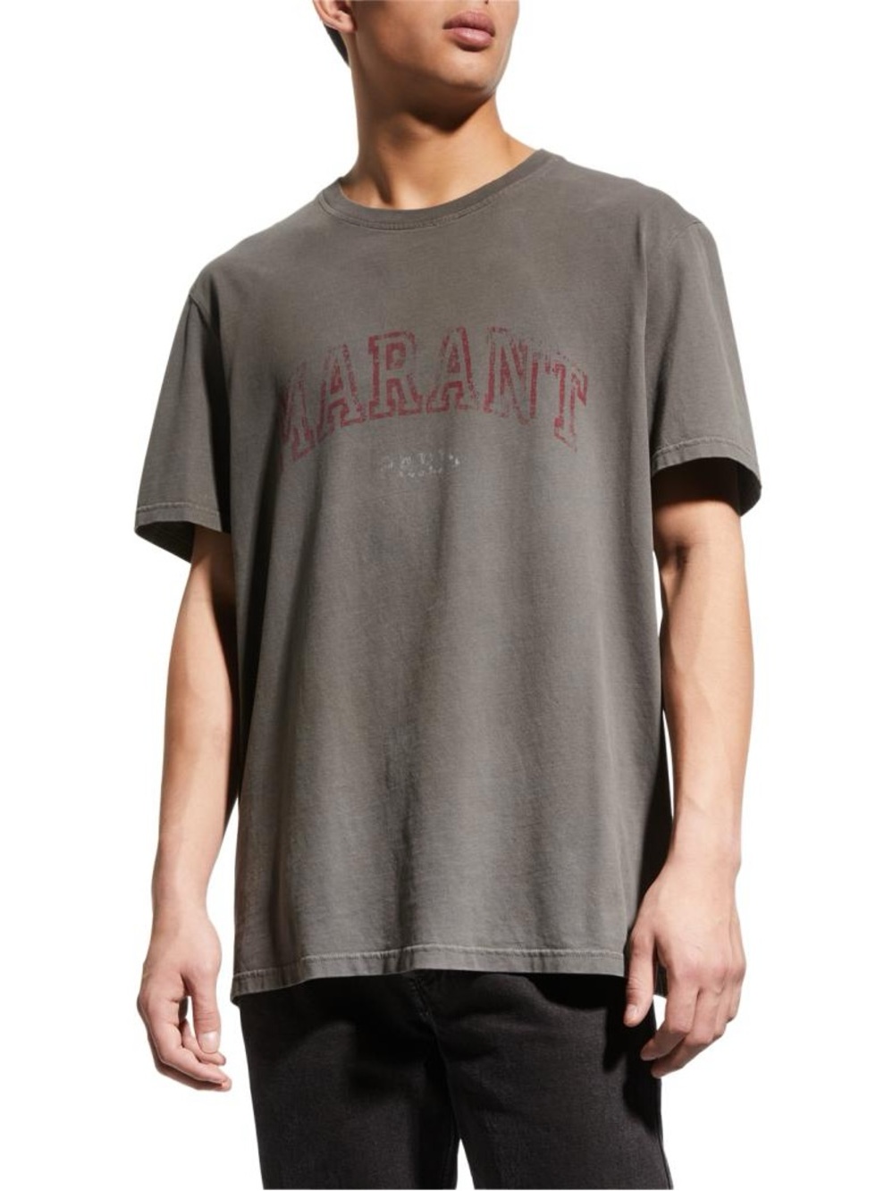 ISABEL MARANT Honore Tee Collegiate Logo T-Shirt Small
